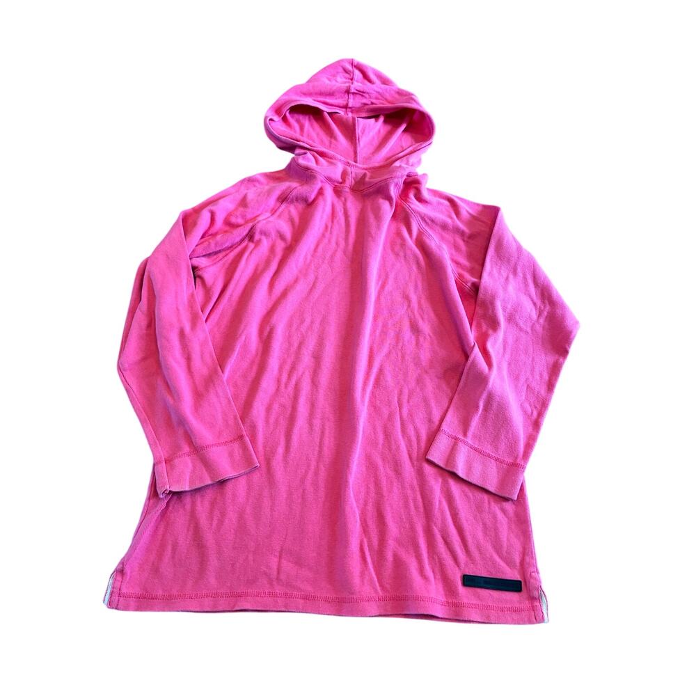 Vintage 2000s‎ Ralph Lauren cotton hooded mini dress pink 100% cotton